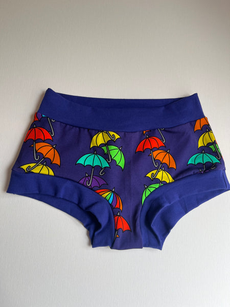 Rainbow umbrella Scrundies