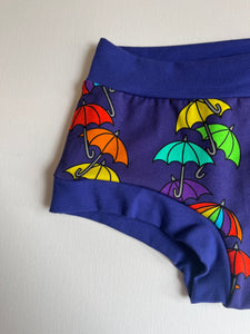 Rainbow umbrella Scrundies