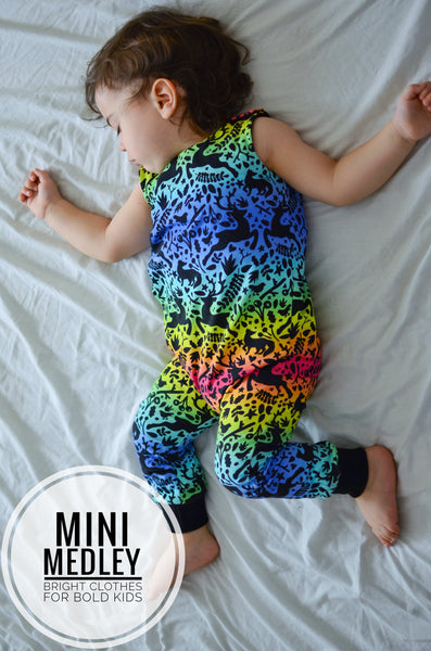 Winter rainbow baby / children’s standard dungarees